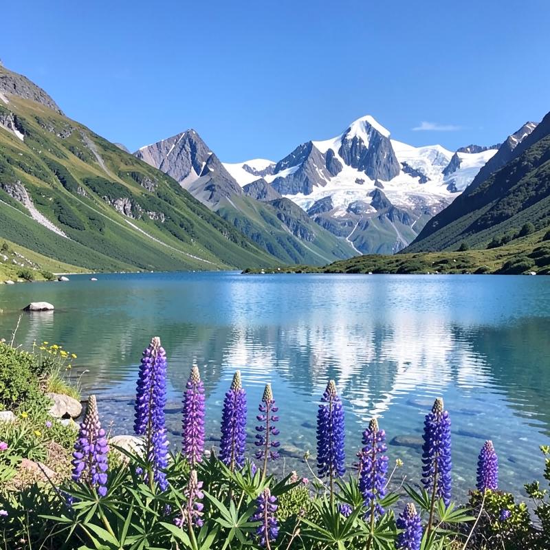 Lake landscape